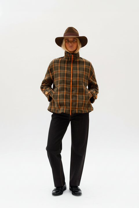 Cazadora PARIS Tartán