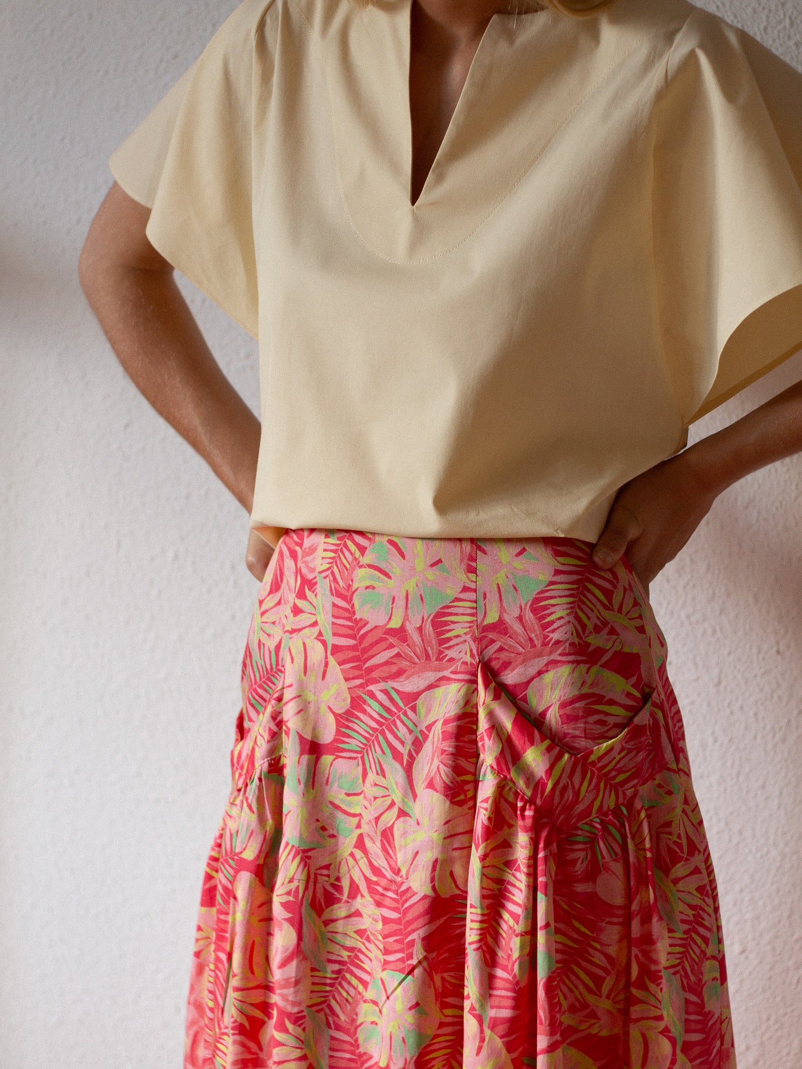 Falda FRANCESCA Coral