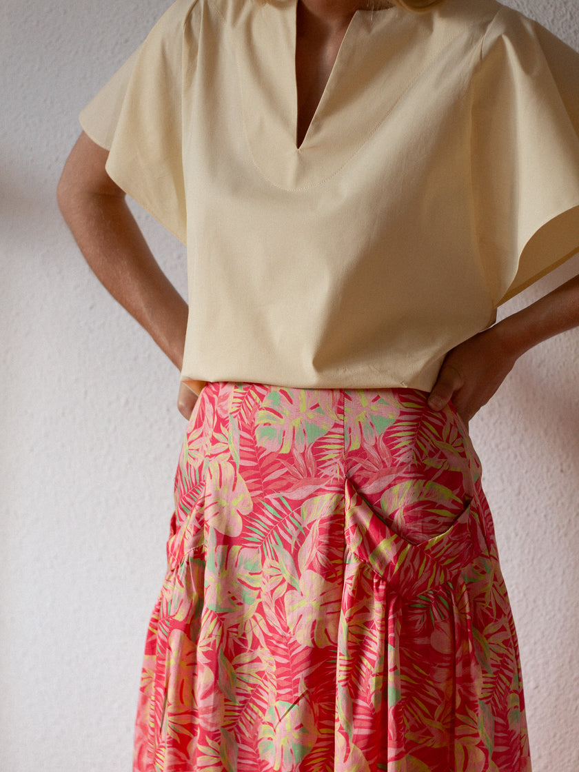 Falda FRANCESCA Coral