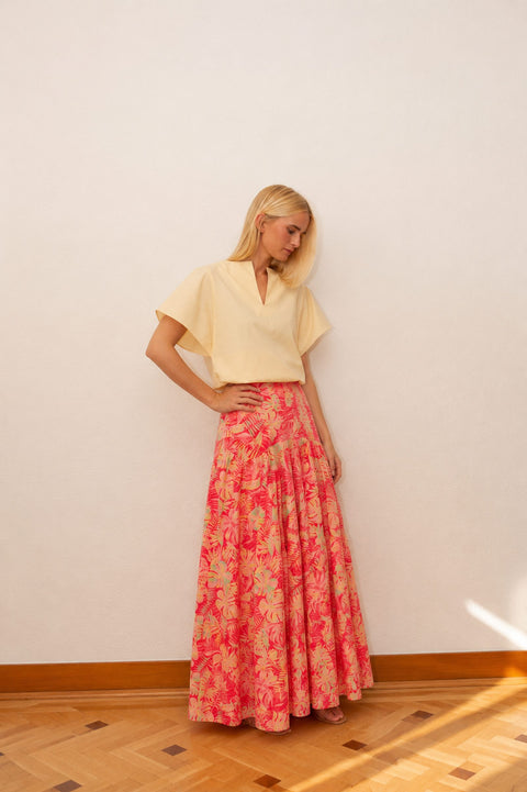 Falda FRANCESCA Coral