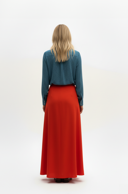 Falda capa XIMENA Naranja