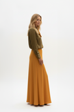 Falda capa XIMENA Ocre
