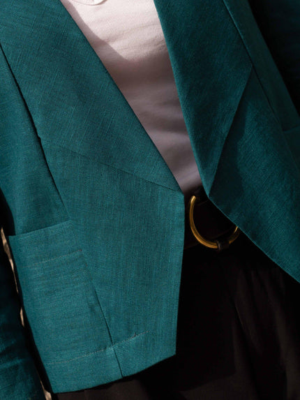 Chaqueta CAPITÁN Lino Esmeralda