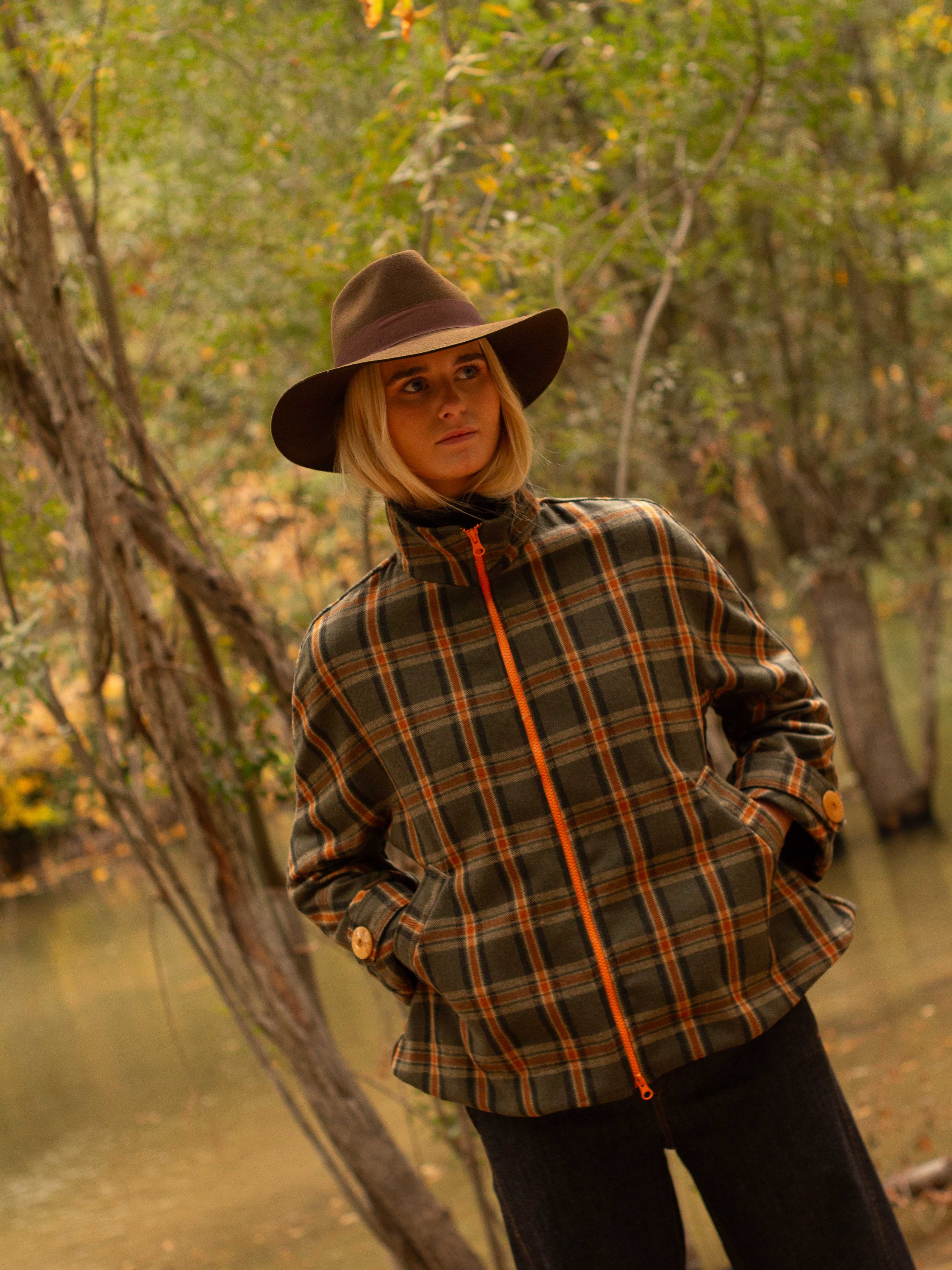 Cazadora PARIS Tartán