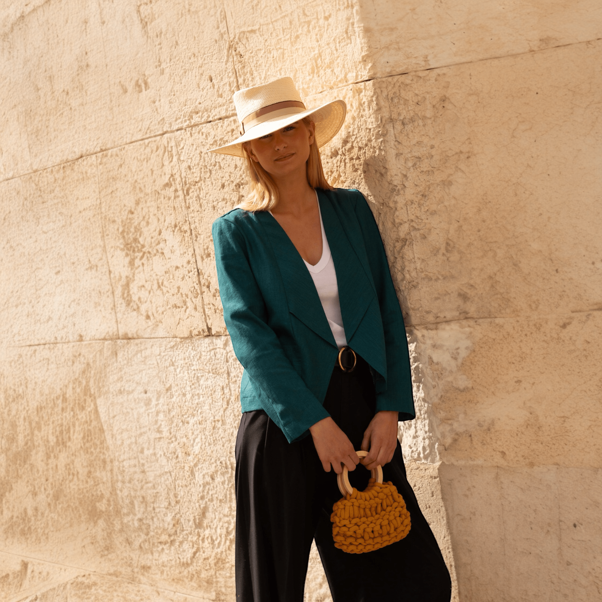 Chaqueta CAPITÁN Lino Esmeralda