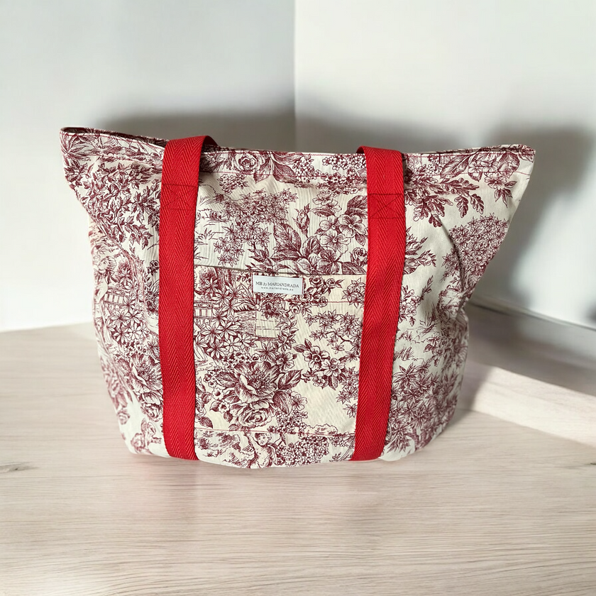 Bolsa Azul Ikea Vestida - edición TOILE de JOUY