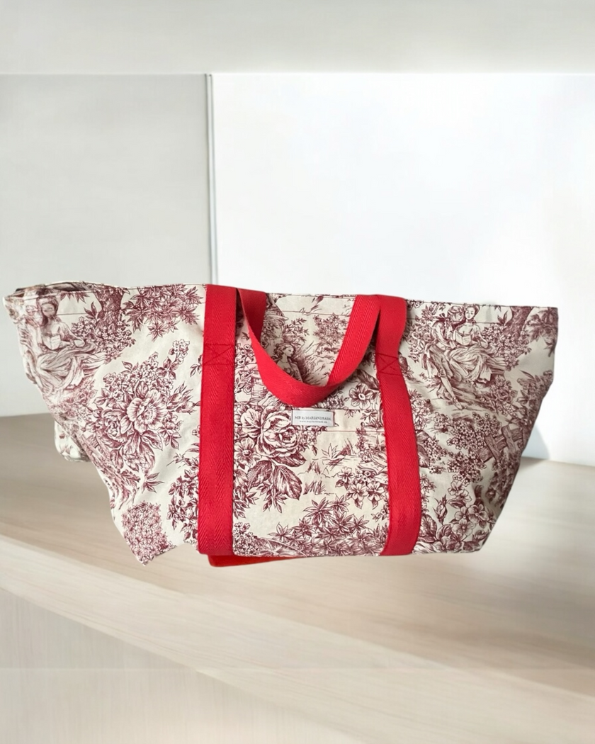 Bolsa Azul Ikea Vestida - edición TOILE de JOUY