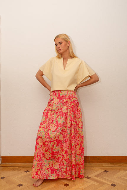 Falda FRANCESCA Coral