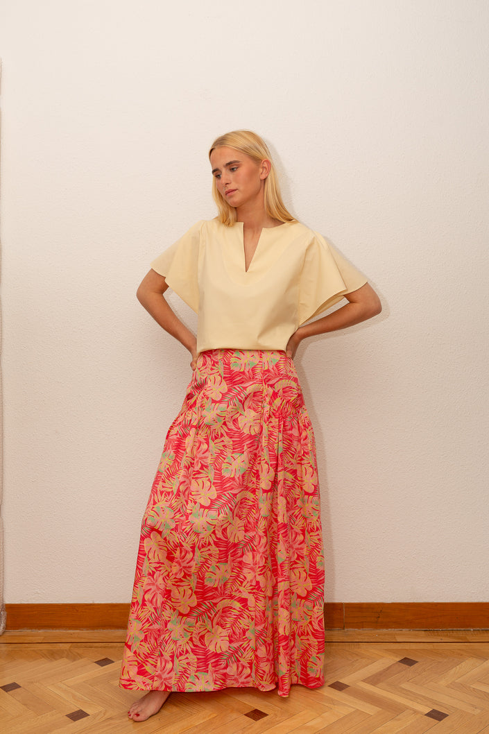 Falda FRANCESCA Coral